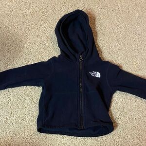 The North Face Baby black Zip-Up Hoodie